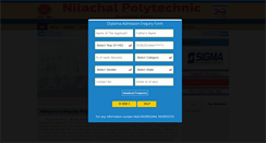 Desktop Screenshot of nilachalpolytechnic.org